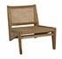 Udine Chair With Caning, Teak by Noir Furniture
