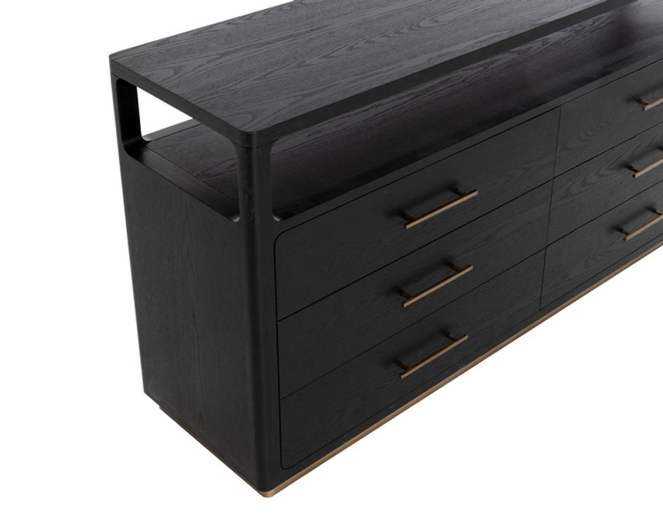 DANETTE DRESSER - BLACK by Sunpan
