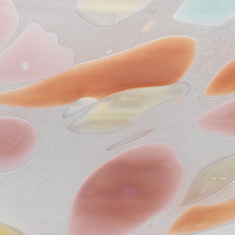 Watercolor Glass Decorative Bowl, Medium by Jamie Young