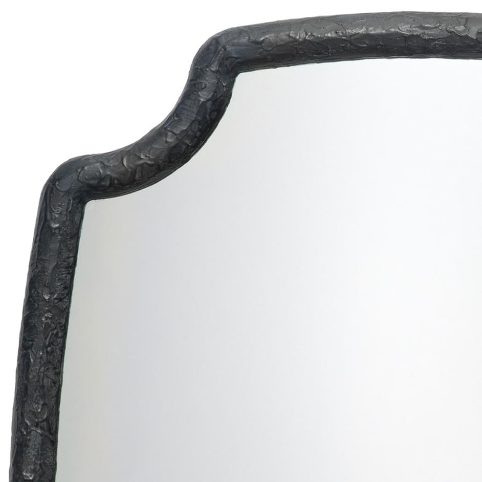 Selene Wall Mirror, Black by Jamie Young