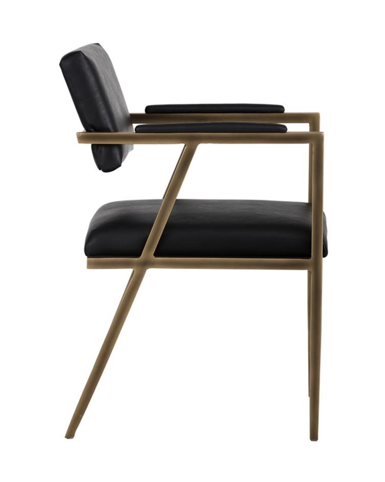 Ventouz Armchair - Vintage Black by Sunpan