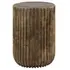 Peaks And Valleys Gold Accent Table by Uttermost