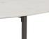 Kiara Coffee Table - Gunmetal - White Marble by Sunpan