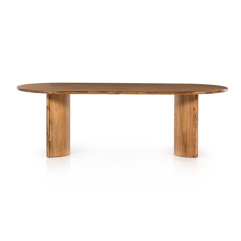 Paden Dining Table In Sandy Acacia by FOUR HANDS