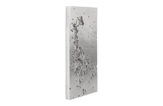 Splotch Wall Art, Silver, Rectangle - A by PHILLIPS COLLECTION