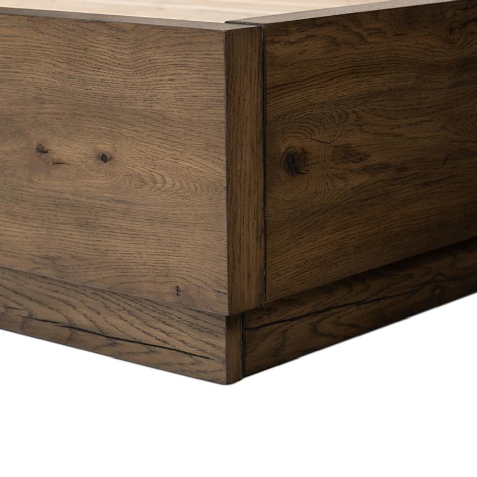 Regan Queen Bed - Crete Ivory by Four Hands