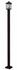 Portland 1 Light Outdoor Post Light in Oil Rubbed Bronze Finish by Z-Lite
