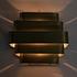 Baas Sconce, Metal with Brass Finish by Noir Furniture
