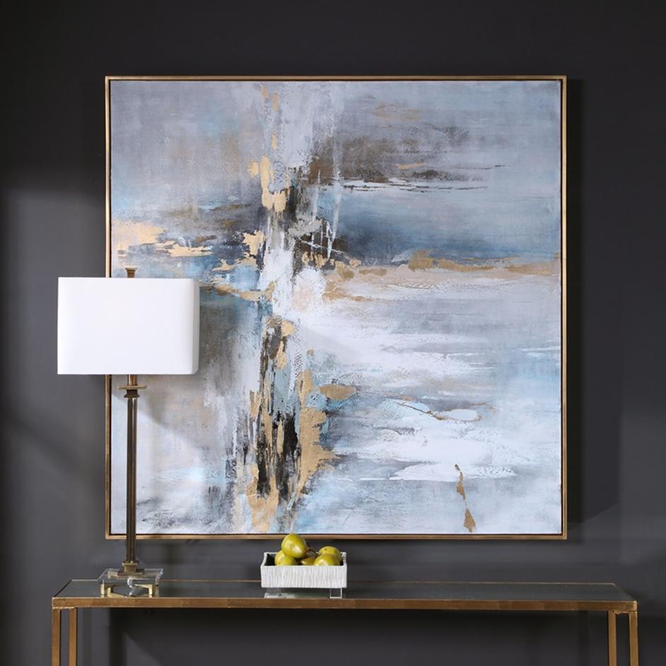 Road Less Traveled Hand Painted Canvas by Uttermost