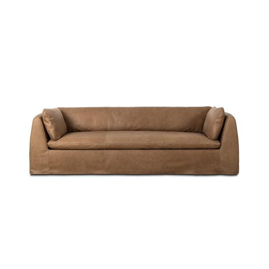 Iggy Slipcover Sofa-98" In Palermo Drift And Sienna Brown by Four Hands