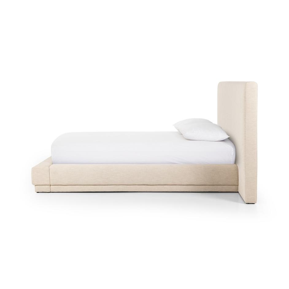 Martina Extra Wide Queen Bed in Bergamo by FOUR HANDS