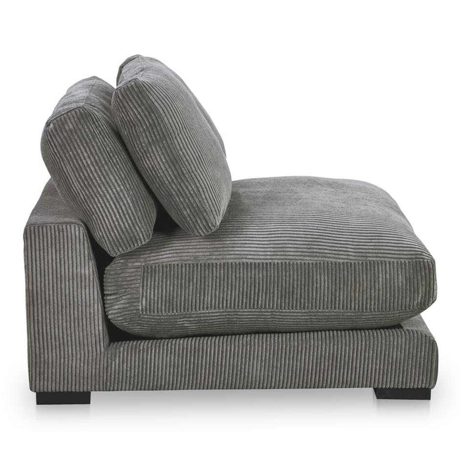 Plunge Slipper Chair Charcoal by Moes Home