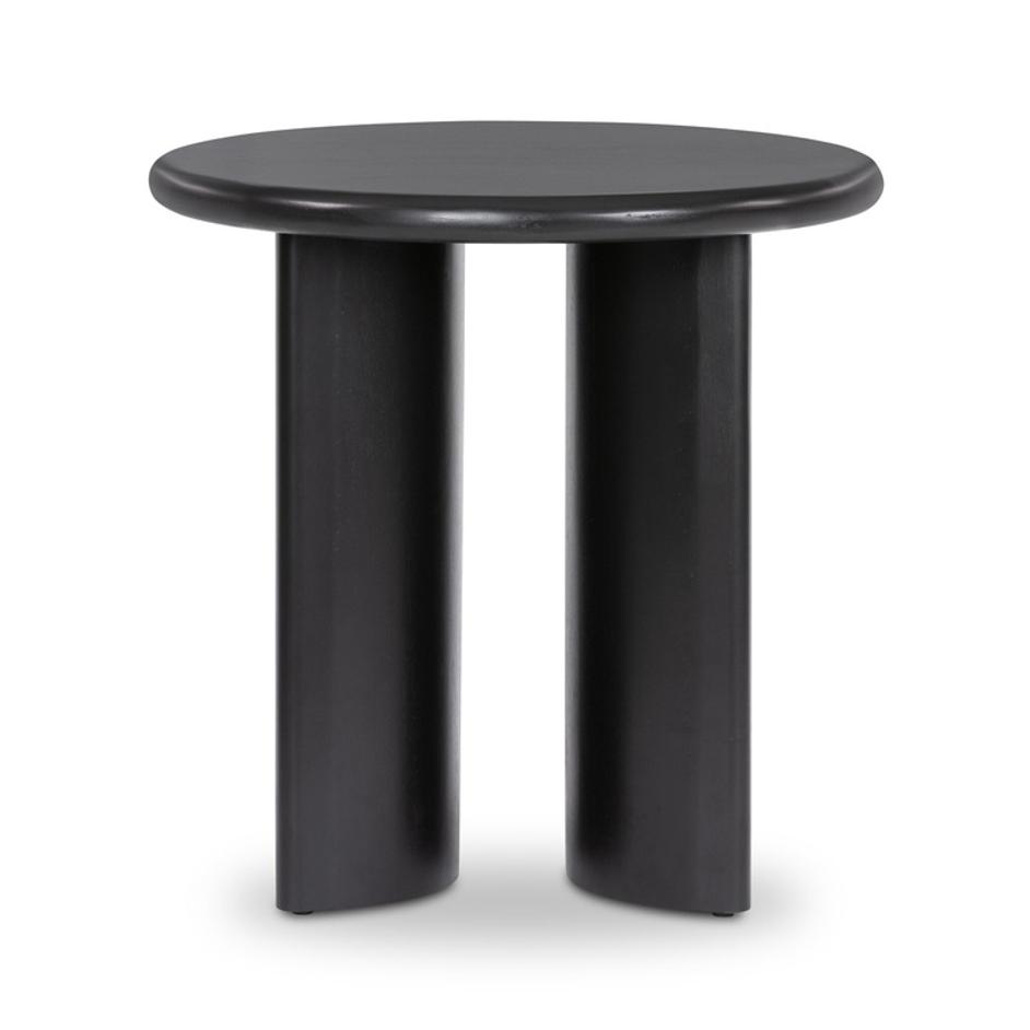 Paden End Table - Aged Black Acacia by Four Hands