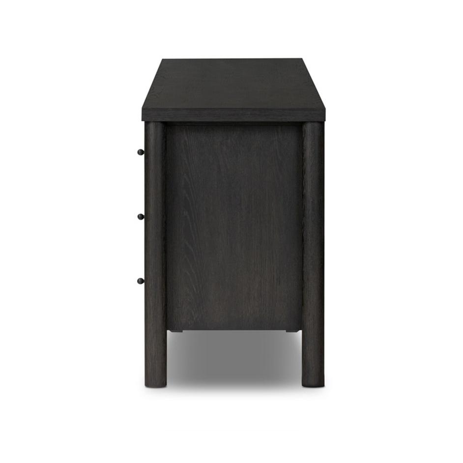 Roark 6 Drawer Dresser - Ebony Oak Veneer by Four Hands