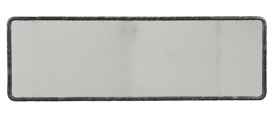 Hammered Iron Edge Full Mirror by Furniture Classics