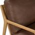 Carmelo Leather Chair by Urbia Imports