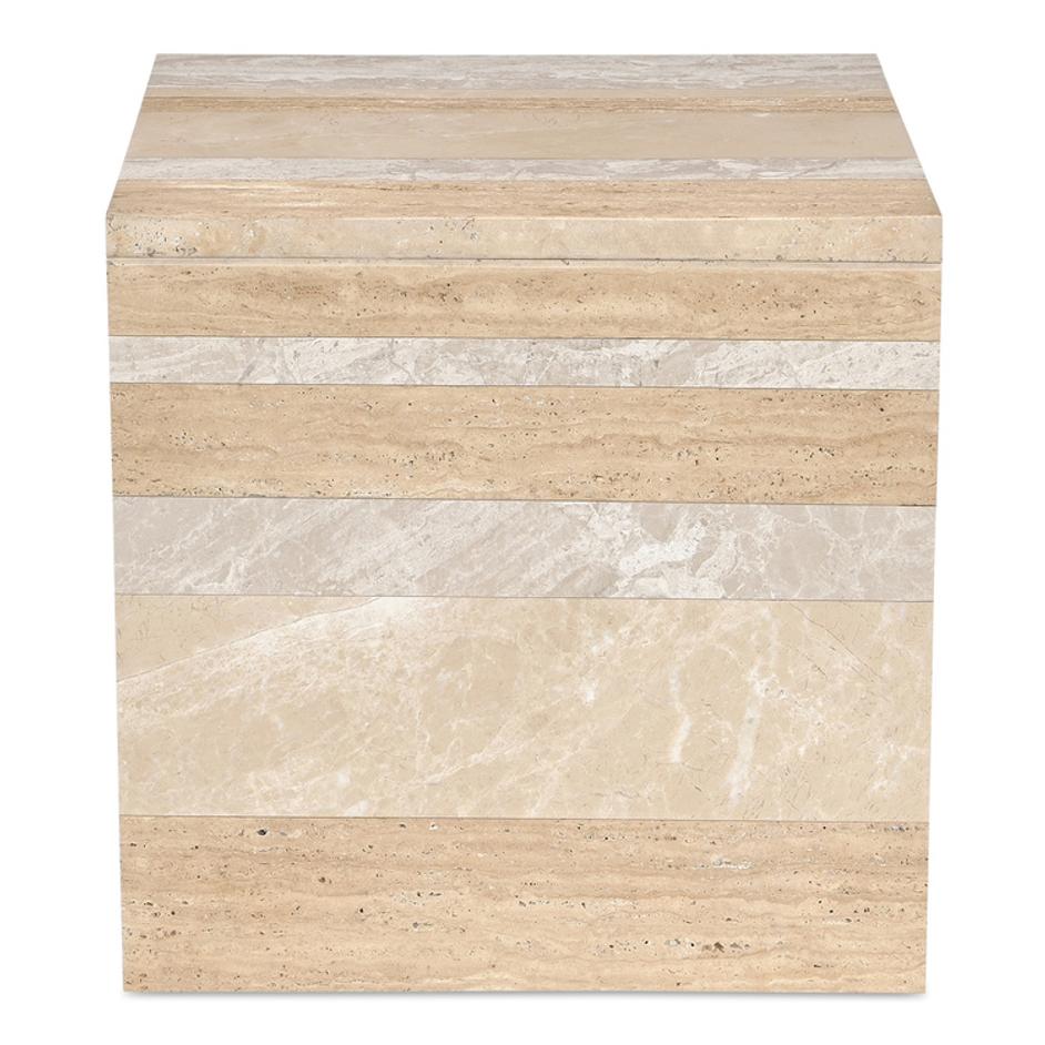 Rosa Accent Table Mixed Marble by Moes Home