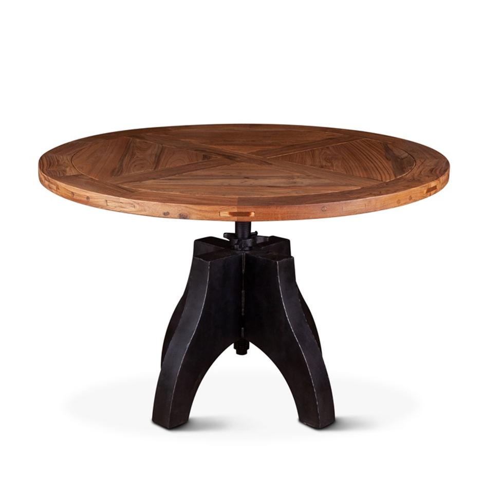 Bowery 48" Round Adjusting Table by Home Trends & Design