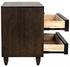Diamond Chest in Ebony Walnut Finish by Noir Furniture