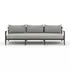 Sherwood Outdoor Sofa 93" in Bronze/Ash by FOUR HANDS
