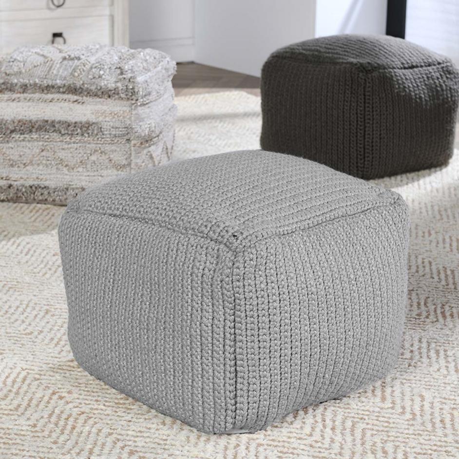 Performance Prism Pouf by Classic Home