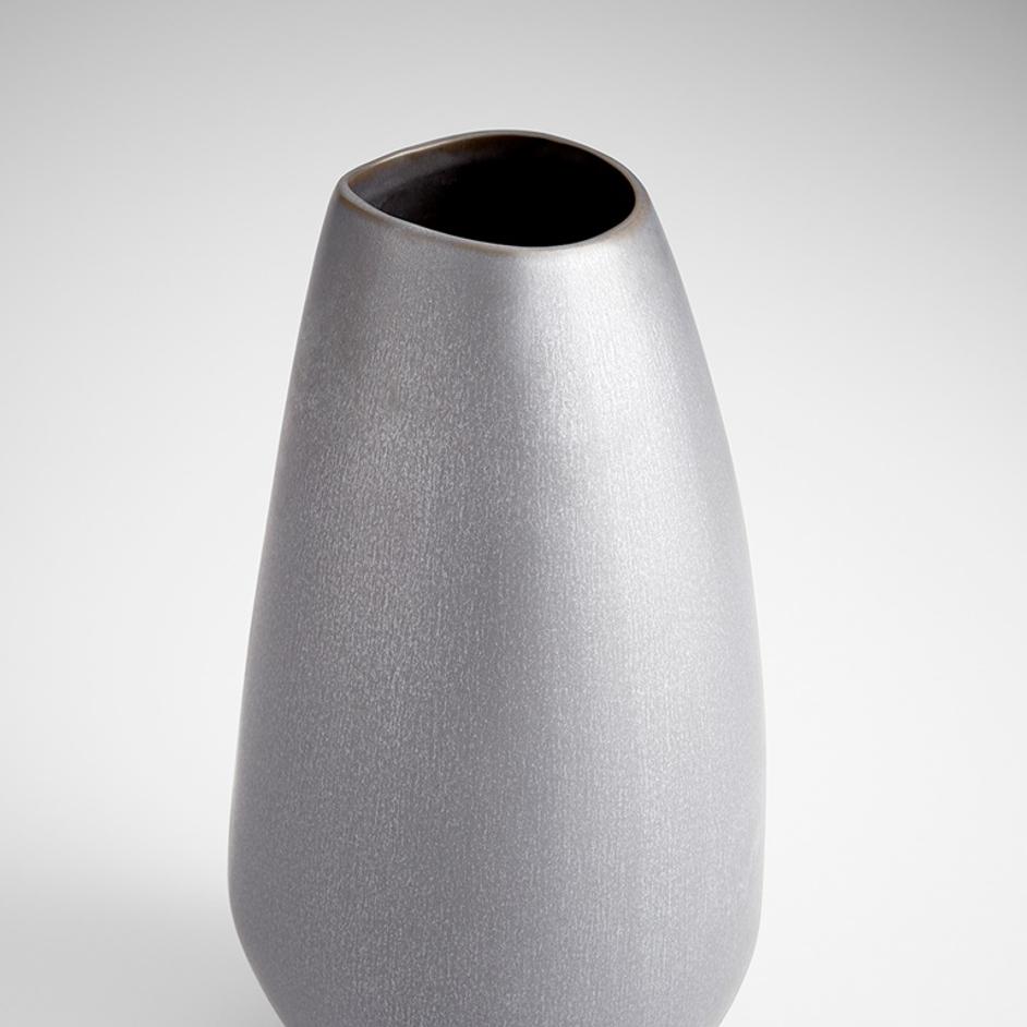 Sharp Slate Vase in Slate by Cyan Design