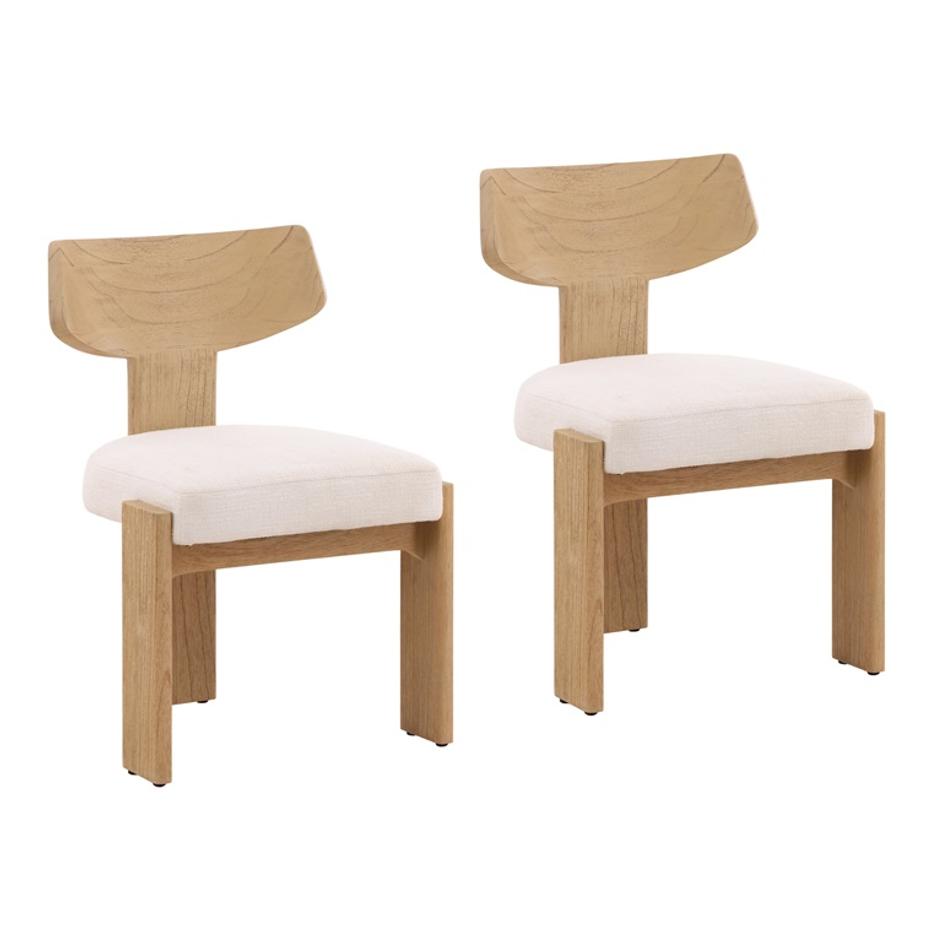 Brighton Dining Chair Set of 2 by Curated Collections