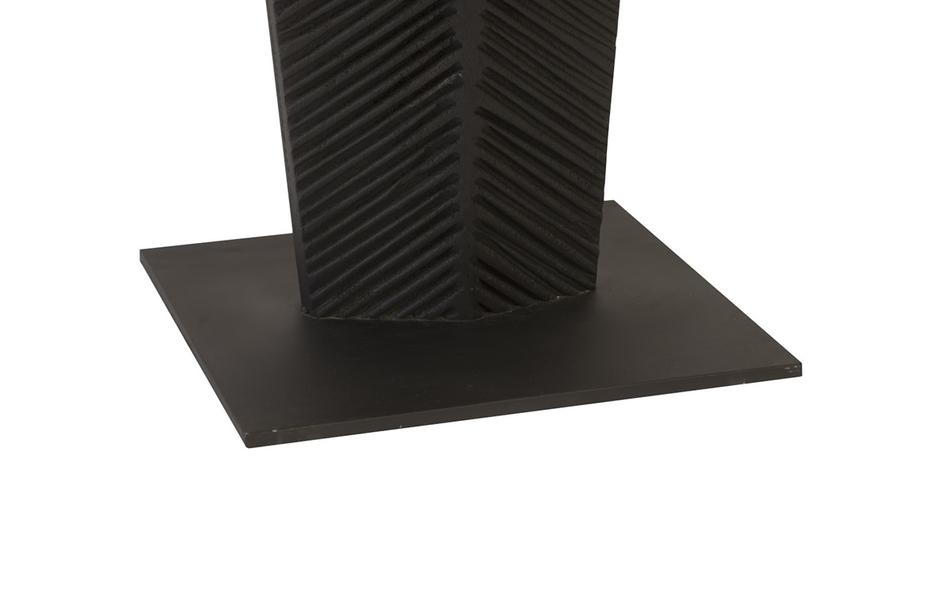 Carved Leaf on Stand, Burnt, XL by PHILLIPS COLLECTION