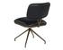 Virtu Swivel Chair - Bravo Black by Sunpan