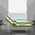 Myler Cushion Outdoor Patio Chaise Lounge Chair In White Peridot by Modway Furniture