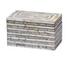 Roosevelt Grey Mother of Pearl Decorative Box, Small by Jamie Young