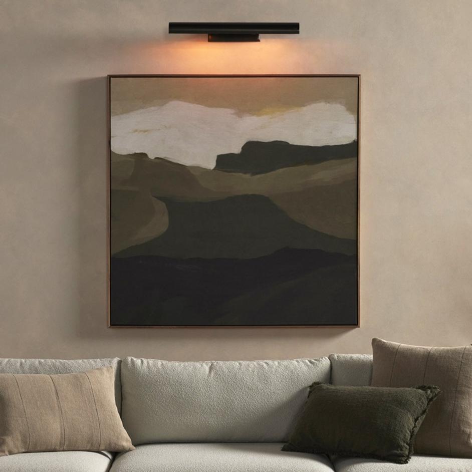 Clement Wide Picture Light - Aged Antique Brass by Four Hands