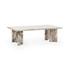 Bowman Marble Rectangular Coffee Table by Classic Home