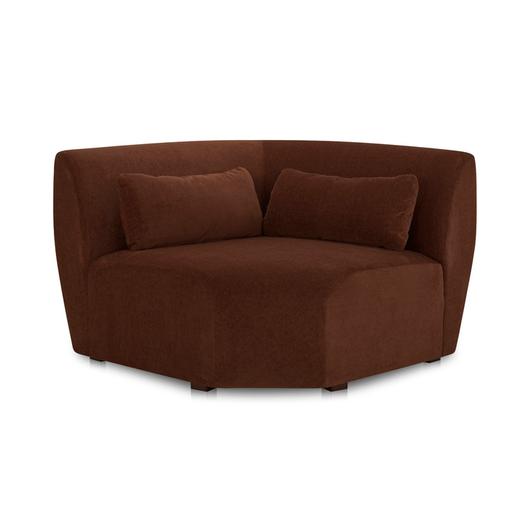 Amelia Corner Chair Chestnut by Moes Home