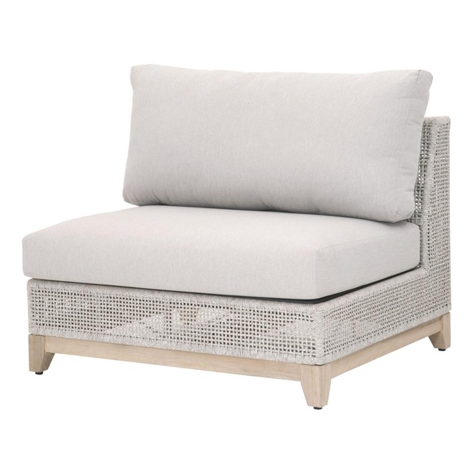 Tropez Outdoor Modular Armless Sofa Chair by Essentials For Living