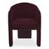 Clara Dining Chair Plum by Moes Home