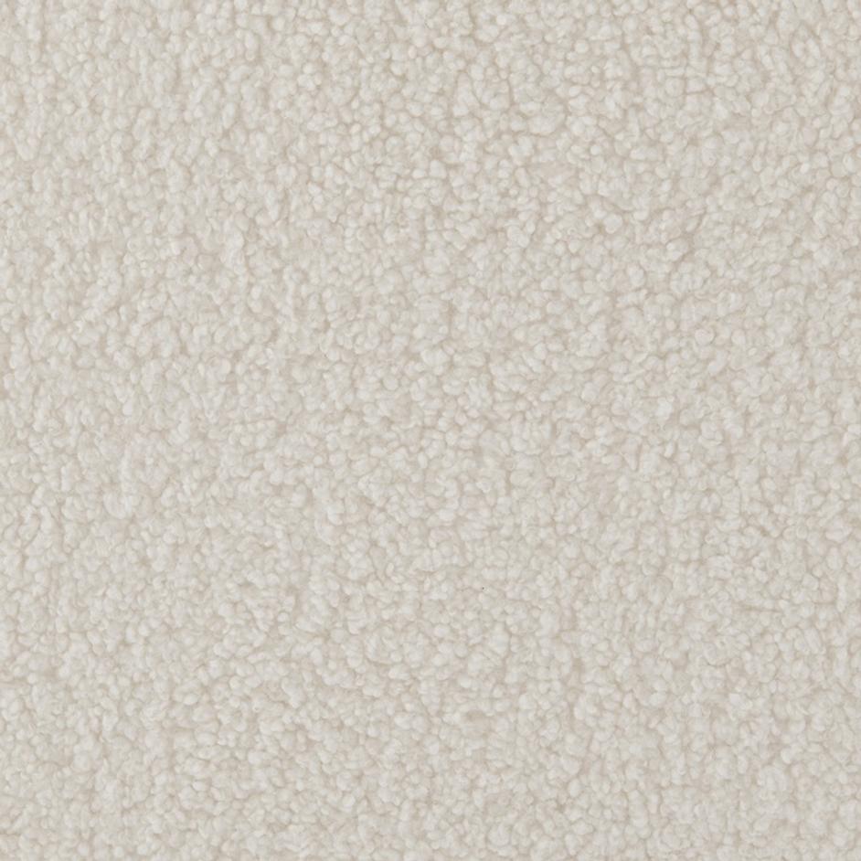 Natasha Faux Shearling Fabric w/ Gold Metal Swivel Accent Arm Chair In Shearling Beige by New Pacific Direct