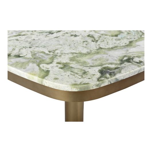 Celeste Cafe Table Green Onyx Marble by Moes Home