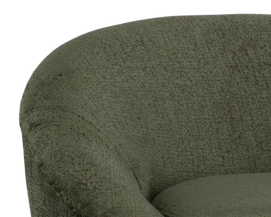 BLISS SWIVEL LOUNGE CHAIR - BERGEN OLIVE by Sunpan