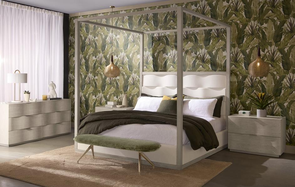 ELOWEN BENCH - BERGEN OLIVE by Sunpan