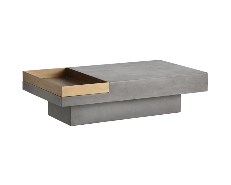 Quill Coffee Table - Rectangular by Sunpan