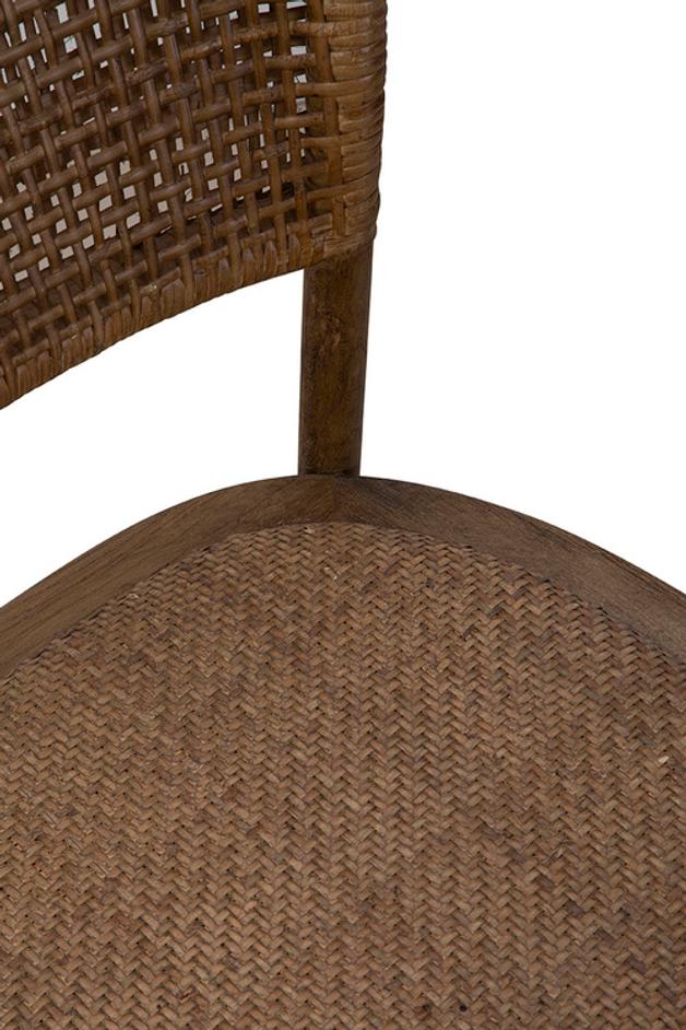 Brown Halsey Side Chair by Furniture Classics