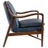 Kiannah Club Chair Blue by Classic Home
