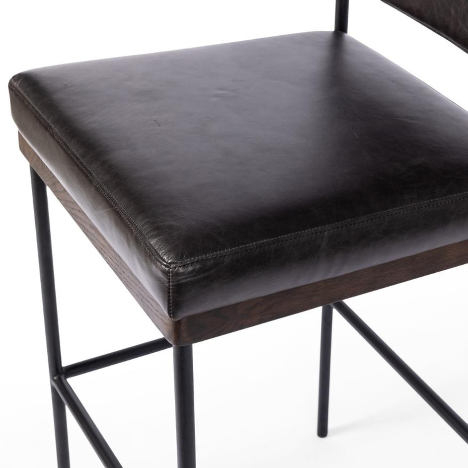 Benton Bar + Counter Stool - Sonoma Black by Four Hands