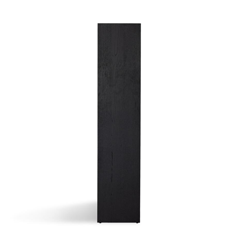 Higgs Bookcase - Brushed Ebony Oak Veneer by Four Hands