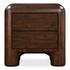 Rowan Nightstand Dark Brown by Moes Home