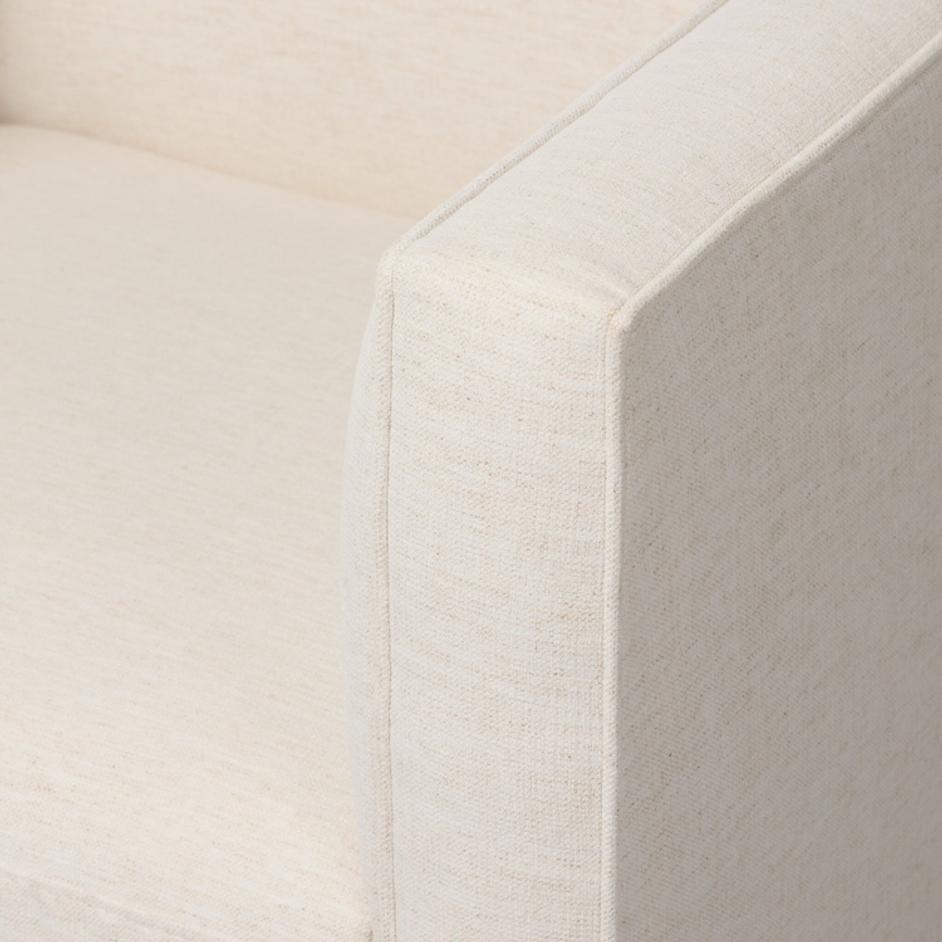 Phillip Swivel Chair - Crypton Nomad Snow by Four Hands