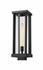 Glenwood 1 Light Outdoor Post Mount Fixture in Black Finish by Z-Lite