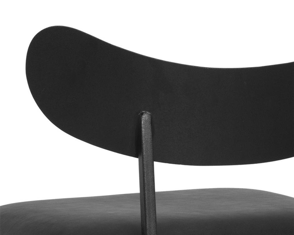 GIBBONS BARSTOOL - BLACK - BRAVO PORTABELLA by Sunpan