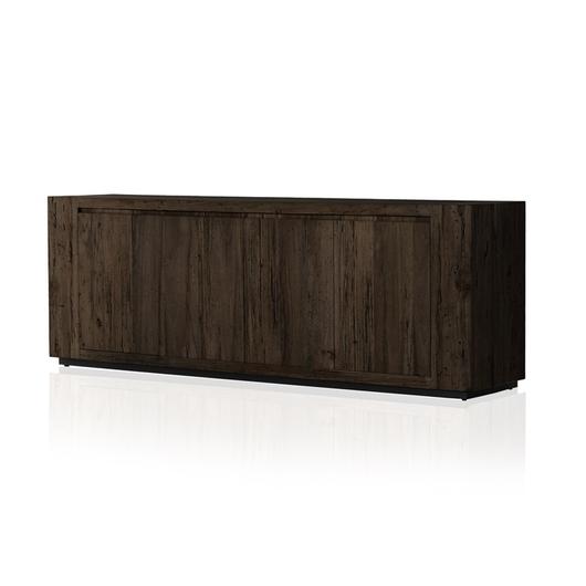Abaso Sideboard In Ebony Rustic by FOUR HANDS